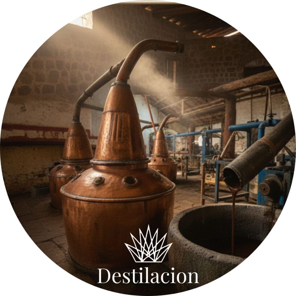 Destilacion proceso Tequila Hazaña